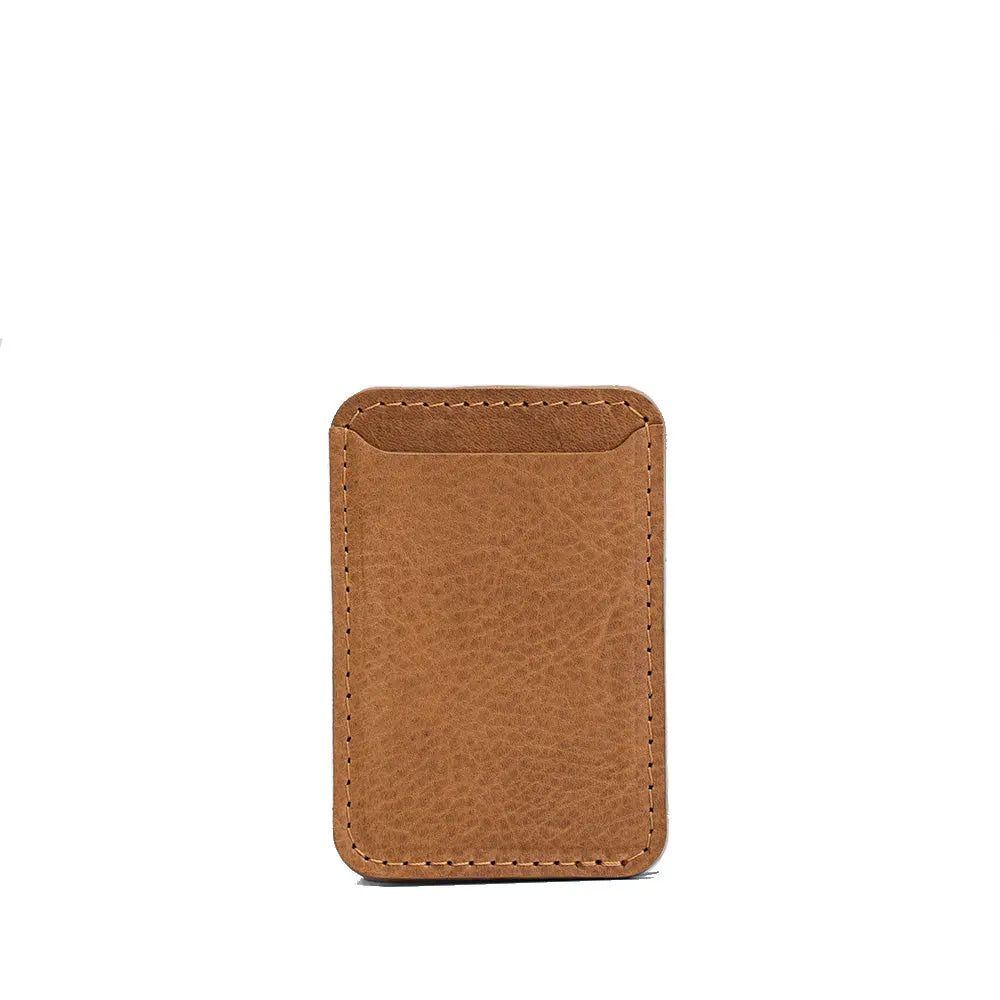 Full-Grain Leather MagSafe wallet - Classic Geometric Goods